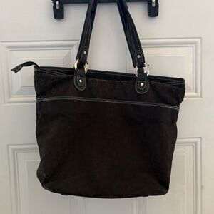Elegant Anne Klein Black Tote Bag